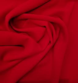 Ткань костюмно-плательная креп стрейч "Стефани"  Цвет Красный