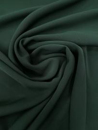 Ткань костюмно-плательная креп стрейч "Стефани" Цвет Темно-зеленый