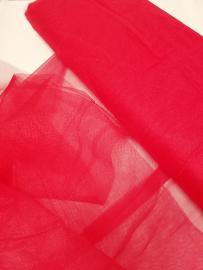 Ткань сетка с  люрексом Цвет Красный