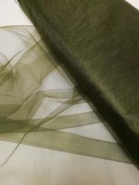 Ткань сетка с  люрексом Цвет Хаки