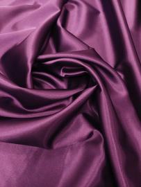 Ткань креп атлас стрейч Цвет Фиолетовый