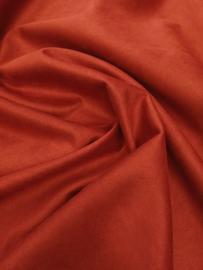 Ткань замша-стрейч искусственная Цвет Темно-красный