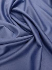 Ткань замша-стрейч искусственная Цвет Синий
