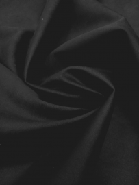 Ткань замша-стрейч искусственная Цвет Черный